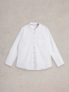 White Stuff Damen Bluse SOPHIE	ORGANIC	COTTON	SHIRT 442783