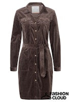 Timezone Damen Kleid Cord Shirt Dress 11-10111-00
