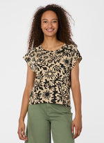 Ragwear Damen Top Grateen Print 2611-10054