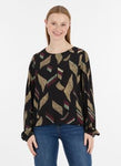 Ragwear Damen Langarmshirt 2521-25021 Lyja Print
