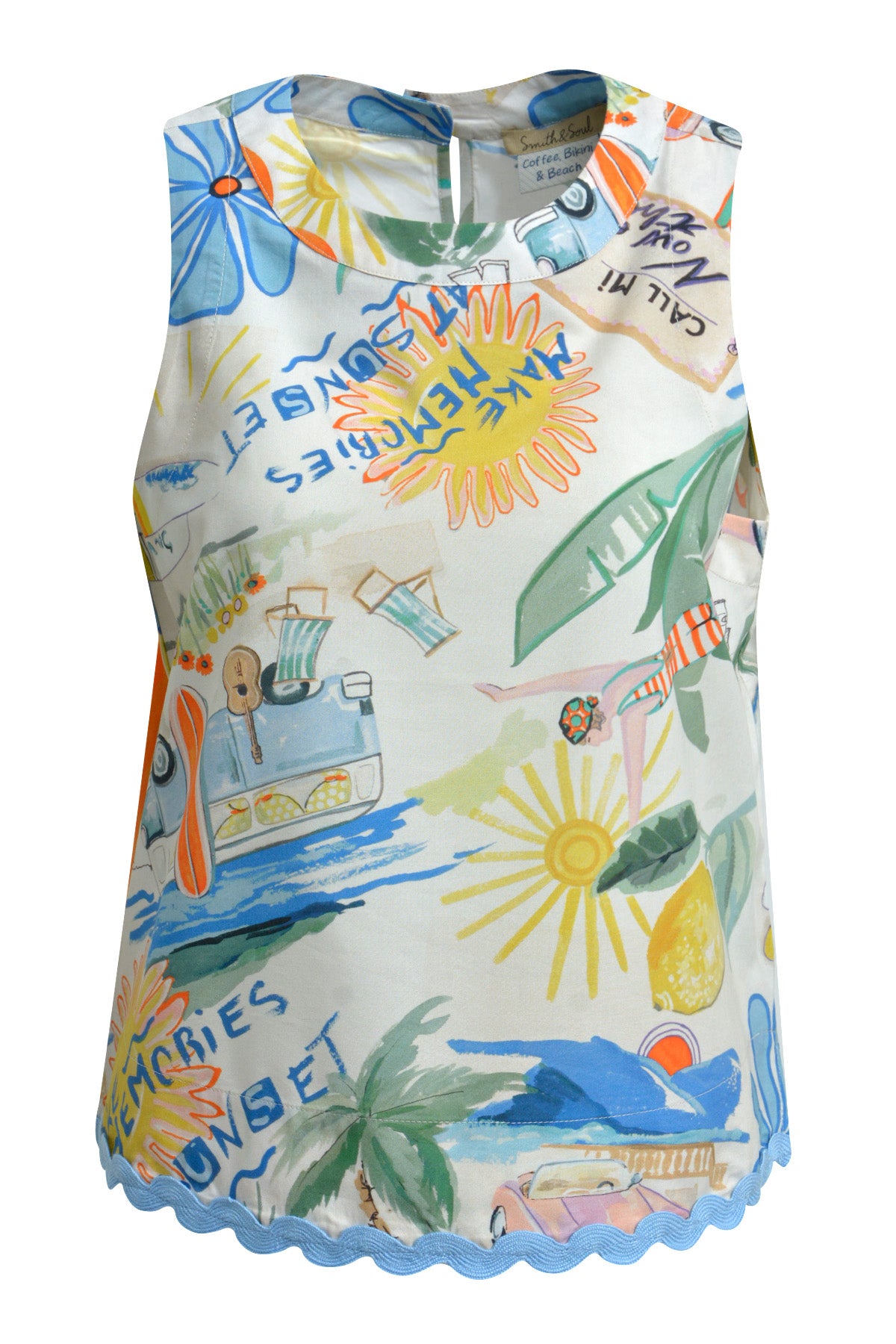 Smith & Soul Damen Bluse 0625-0603F