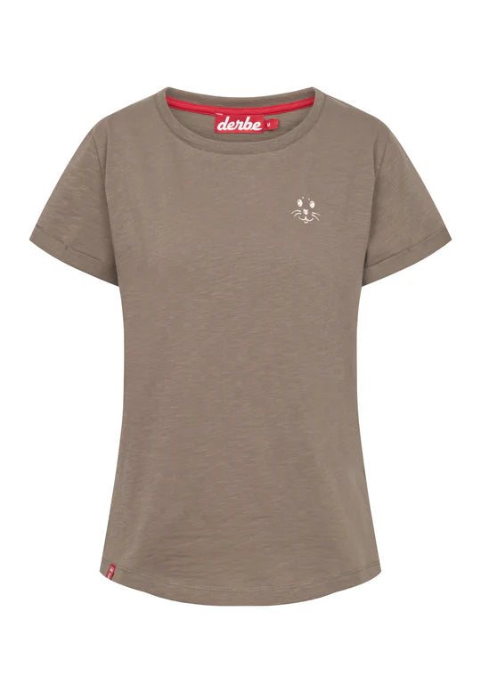 Derbe Damen T-Shirt W-03-TSFL-Robbenschnute
