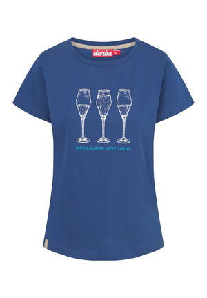 Derbe Damen T-Shirt die Klügere W-03-TS