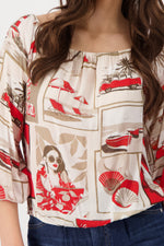 Monari Damen Bluse 409694