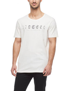 Ragwear  Herren T-Shirt Moonie Organic 2122-15021 White
