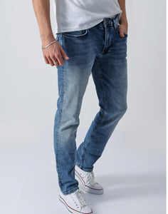 Miracle of Denim Herren Jeans Thomas Comfort SP23-1009 Rent Blue